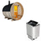 Sentiotec Sauna Komplettset Kuusi 240 | Nordex Next | 6 Pers.