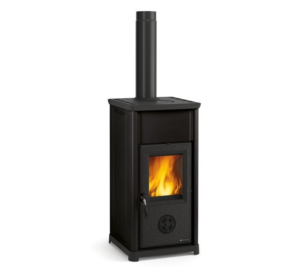 La Nordica Kaminofen TEA 5.0 Holzofen 7,0 kW schwarz | Klimaworld.com