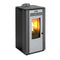 KALOR Pelletkamin | Perfecta Lara 12C | kanalisierbar | 8,7 kW | Schwarz