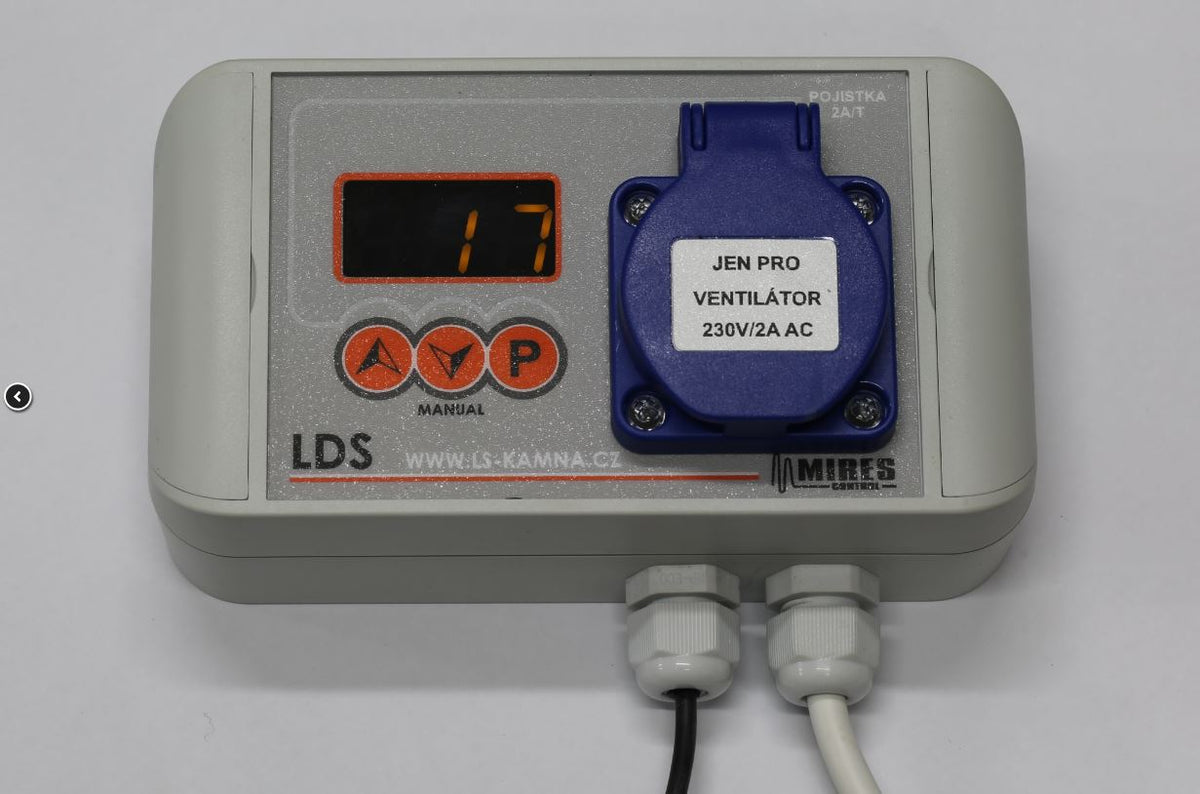 LDS V3 -Automatischer Triac-regler der Ventilatordrezahl mit Display