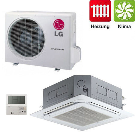 Klimagerät H-Inverter LG 4-Wege Deckenkassetten CT18 SET 5,0 kW