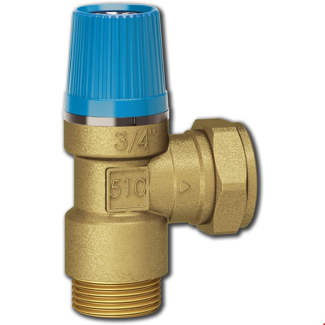 LK Armatur LK 511 Sicherheitsventil Brauchwasser mit Außengewinde