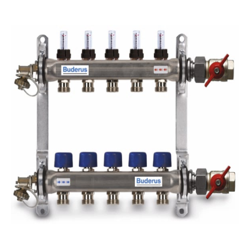 BUDERUS | Logafloor Heizkreisverteiler HVE-FD AK/3 | 3 Kreise  ➔ www.klimaworld.com
