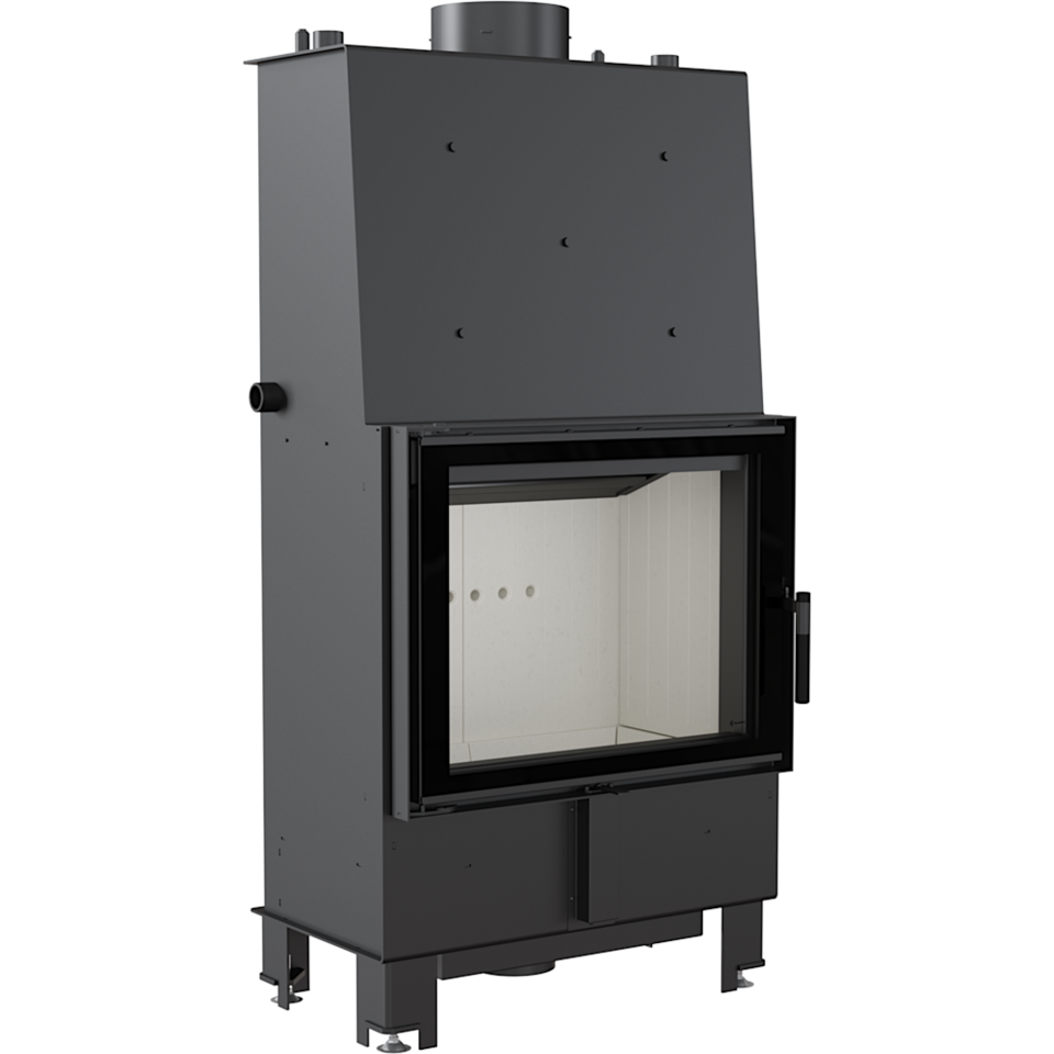 Kratki wasserführender Kamineinsatz Lucy PW 12 | 12 kW | LUCY/PW/12/W
klimaworld.com