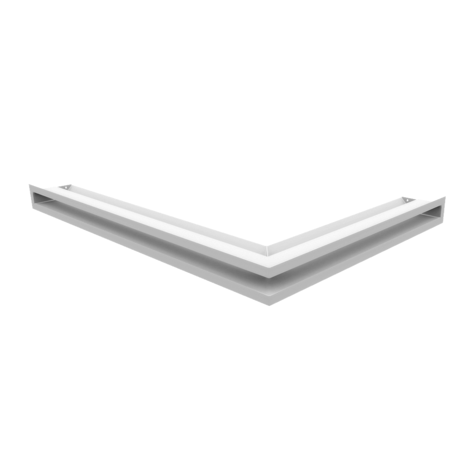 Kratki Eckluftleiste - LUFT/NL/60/45S/B - weiß