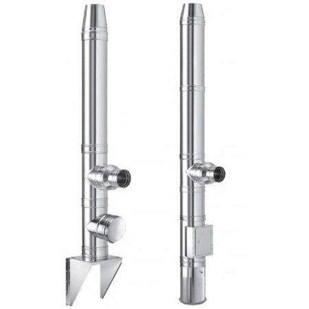 Schiedel Ø 180 mm Doppelwandiges Schornsteinsystem - 9,81m