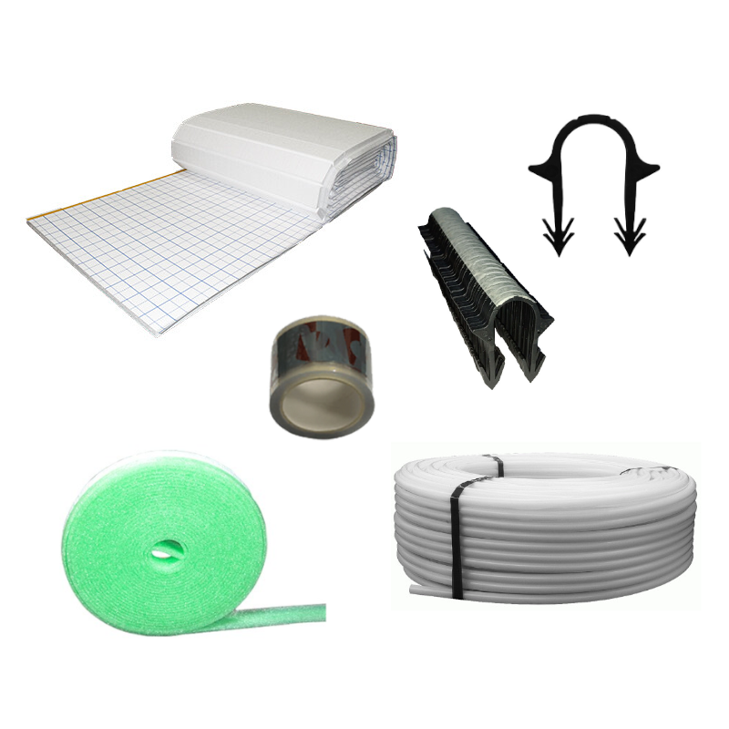 Maincor | Fußbodenheizung Tackersystem Basic Set | 15 VA | 10 m² | www.klimaworld.com