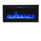 Aflamo LED Elektrokamin | Heizfunktion | Majestic 45 schwarz