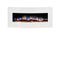 Aflamo LED Elektrokamin | Malibu 36 weiß
