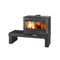 Thorma | Kaminofen | MALLORCA UNI | schwarz | 11,5 kW