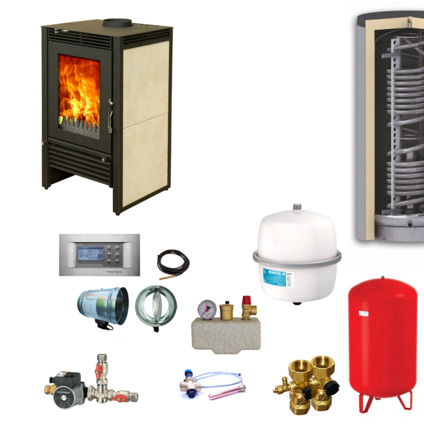 Euroteplo Marbella Compact I wasserführend | Komplettset Hygiene