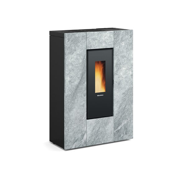 Extraflame Pelletofen Marilena Plus AD in naturstein