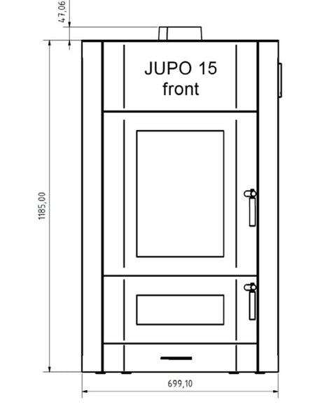 Wasser Holzvergaserofen JUPO Lohengrin Juratherm 18,5 kW Hygiene SET-3