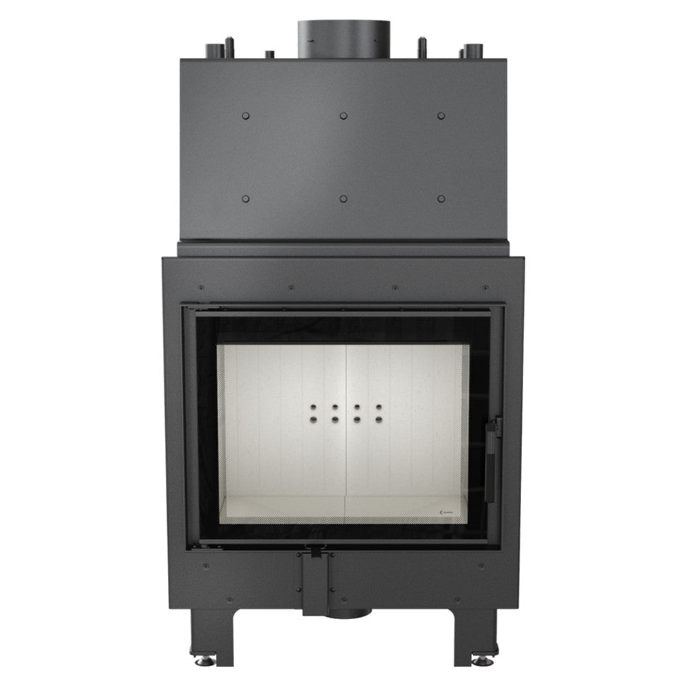 Wasserführender Kamineinsatz MBZ 13 mit Klapptür 13kW 