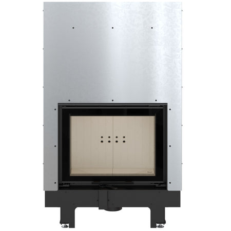 Wasserführender Kamineinsatz MBZ 13 PW mit Hebetür 13kW
