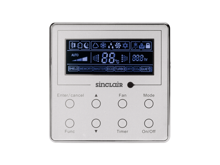 Klimaanlage Komplettset Multisplit Sinclair Deckenkassette 2x7,1kW