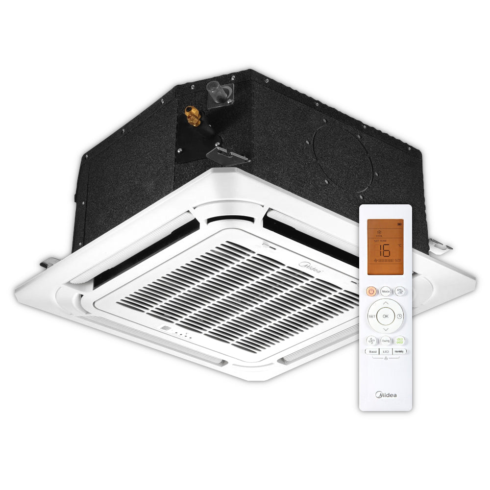 MIDEA Klimaanlage 4-Wege-Deckenkassette Blende inkl. Fernbedienung | klimaworld.com