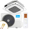 MIDEA Klimaanlage Decken-Set | MCD2-24HRFNX | 7,0 kW | Quick-Connect