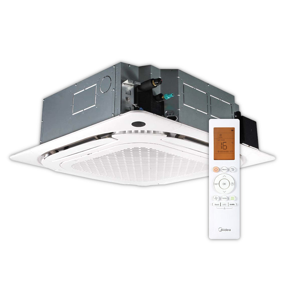 MIDEA | 4-Wege-Deckenkassette MCD1-48FNXD0-ME + Blende | 14,1 kW