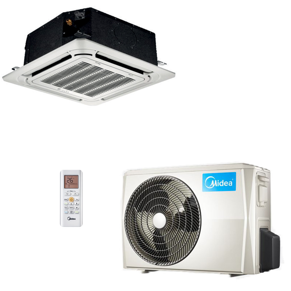 Midea Klimaanlage 4-Wege-Deckenkassette 10,55kW | 36000btu