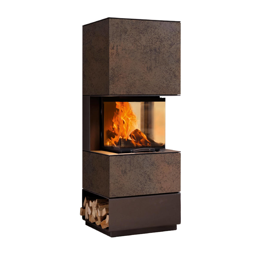 Austroflamm | Designkamin | Mel | Iron Corton