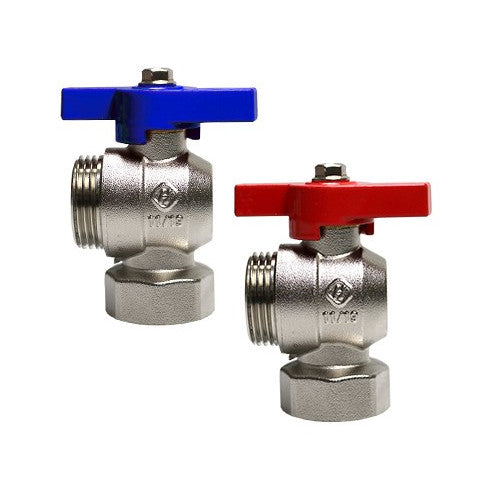 Maincor MFL Kugelhahn Set für Verteiler | 3/4'' IG x AG Eck  ➔ www.klimaworld.com