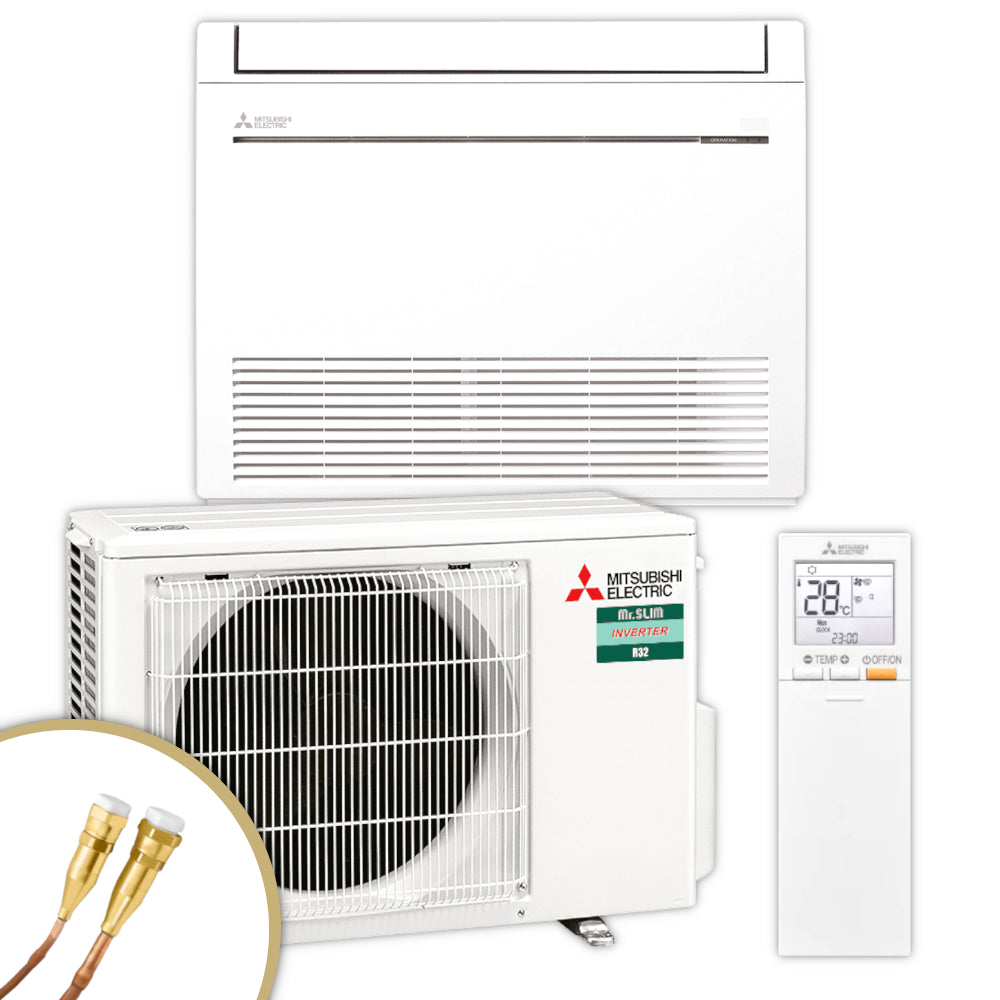 Mitsubishi Split Klimaanlage Truhe SUZ/MFZ-KT25VG | 2,5 kW | klimaworld.com