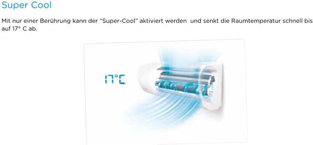 Klimaanalge Wandgerät Mission Pro-27- R32 DC Inverter A++, 2,7kW 