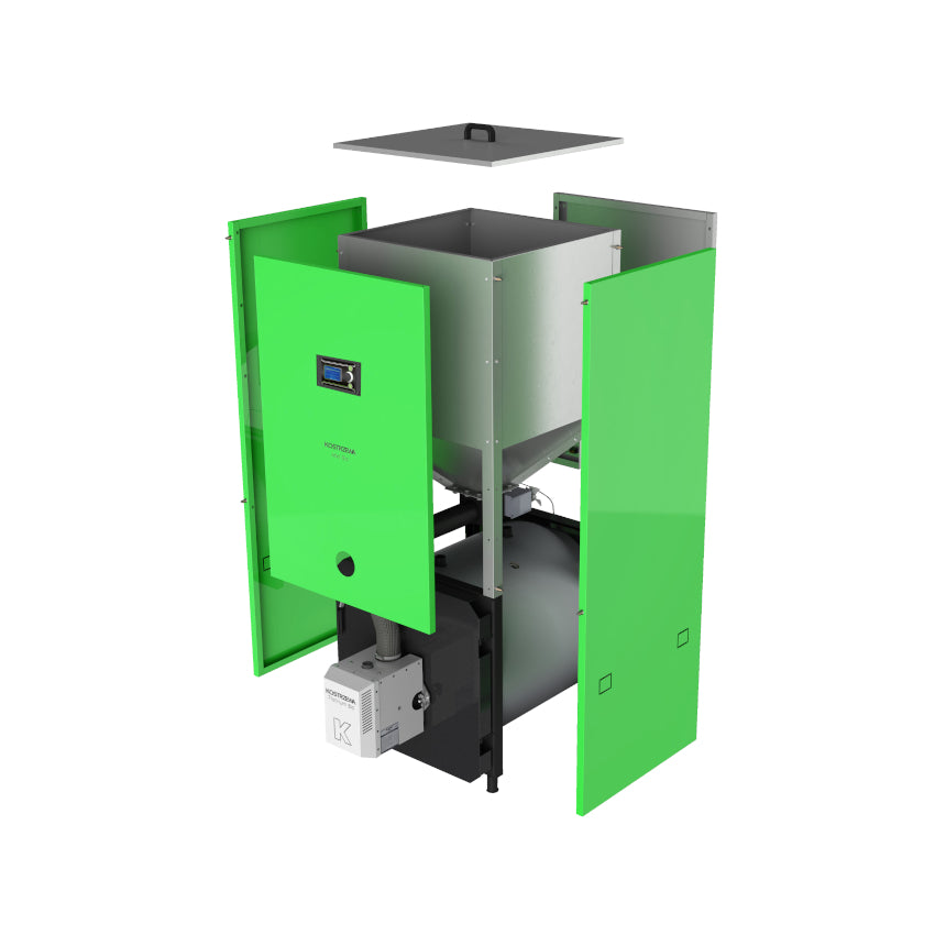 Kostrzewa Pelletkessel Mini Bio 20