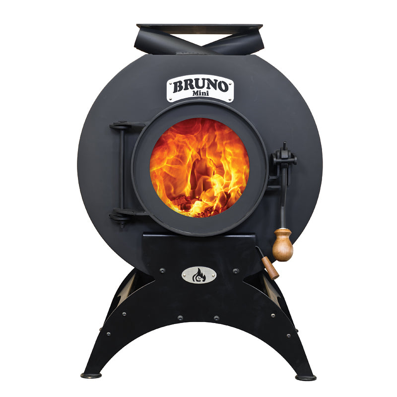 Luftheizofen BRUNO MINI III - Keramikverkleidung