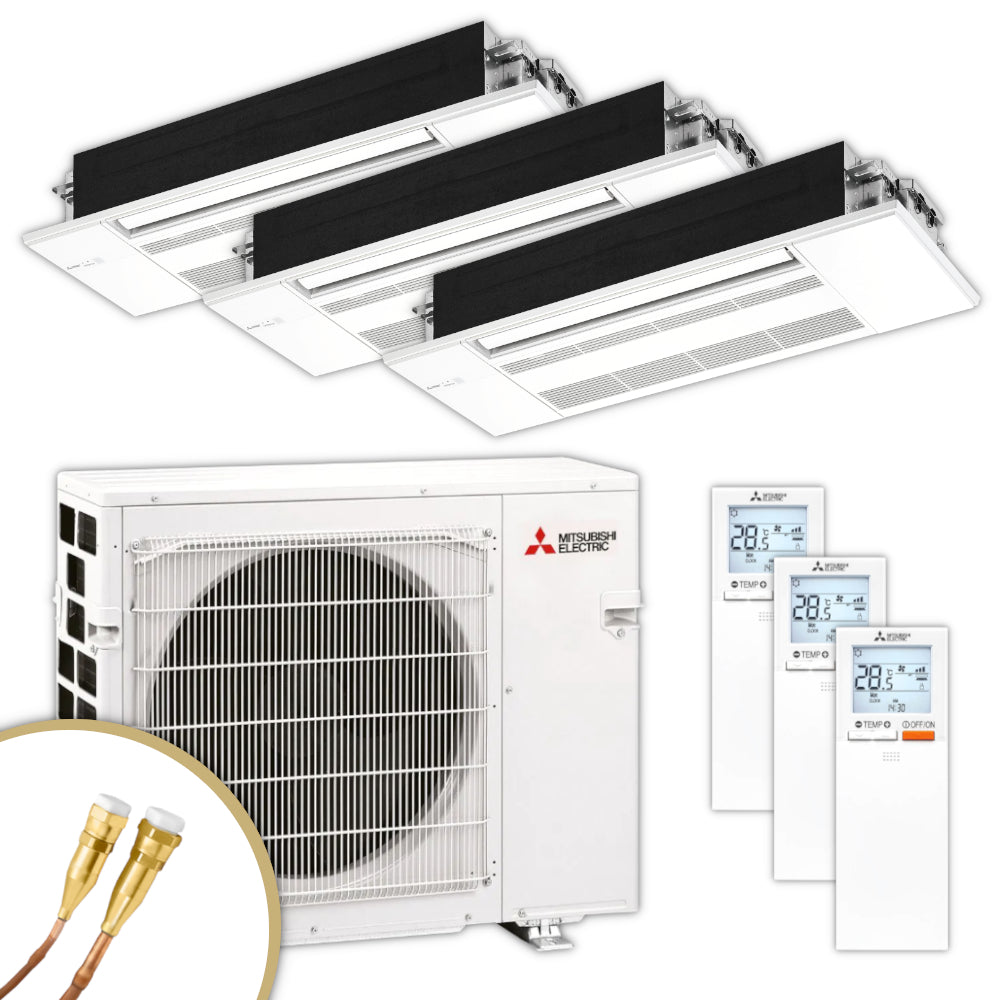 MITSUBISHI | Klima-Set MXZ/MLZ-KP | 3× 3,5 kW | Quick-Connect