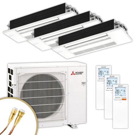 MITSUBISHI | Klima-Set MXZ/MLZ-KP | 3× 3,5 kW | Quick-Connect
