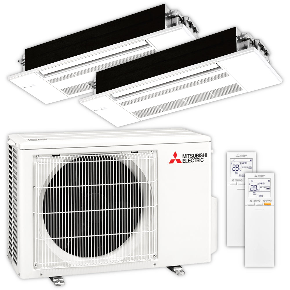 Mitsubishi Multisplit Klimaanlage Set | MLZ-KP | 2,5 kW + 2,5 kW | Klimaworld.com