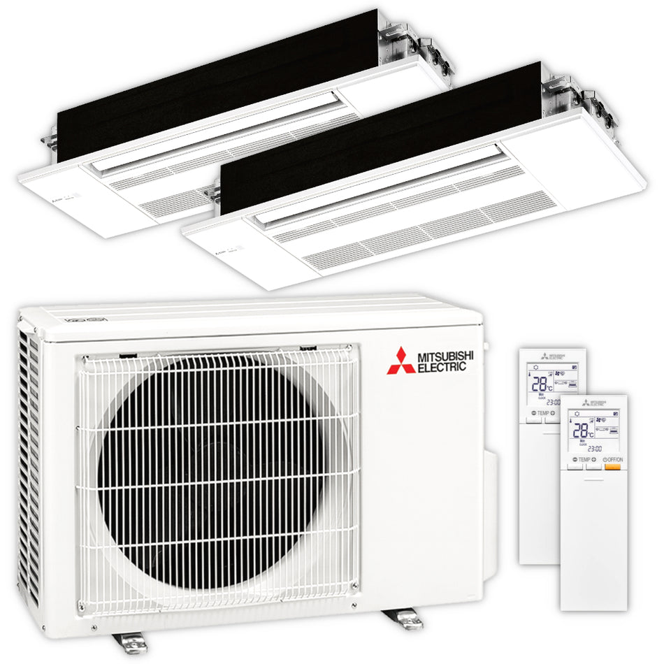 Mitsubishi Multisplit Klimaanlage Set | MLZ-KP | 2,5 kW + 2,5 kW | Klimaworld.com