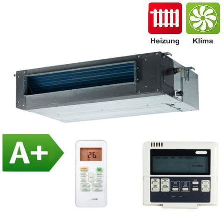 Kanalgerät Duct Multisplit DC Inverter Midea Innengerät 2,6kW 