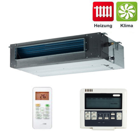 Kanalgerät Duct Multisplit DC Inverter Midea Innengerät 2,6kW 