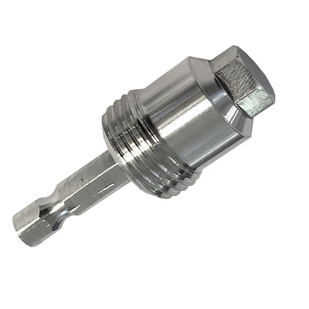 Adapter zur leichten Montage  von FLEX-TUBE Konnektoren, Schrauberaufsatz
