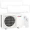 Mitsubishi Multisplit Klimaanlage Set | MSZ-AY | 2,5 kW + 2,5 kW