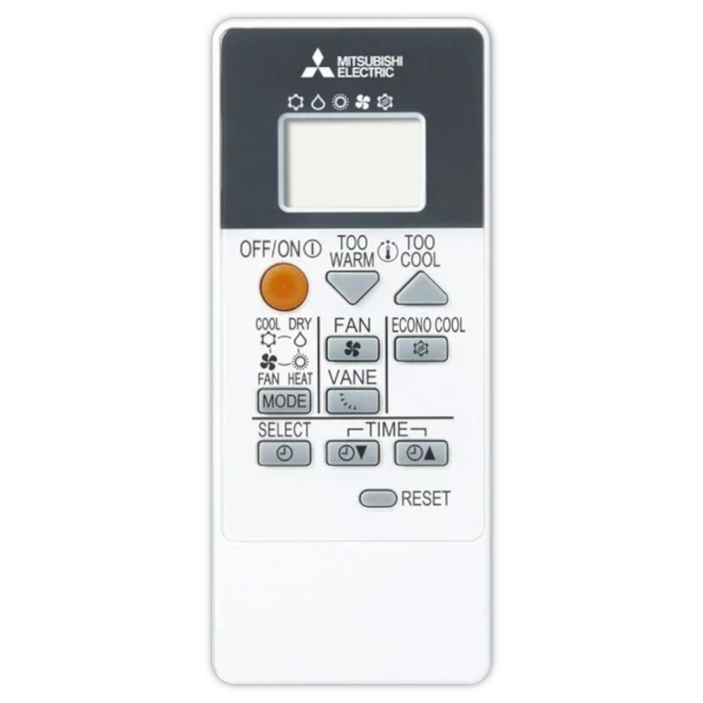 Mitsubishi Split Klimaanlage Set HR35VF, Fernbedienung | klimaworld.com