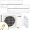 Mitsubishi Multisplit Klimaanlage | MSZ-LN | 1,8 + 2,5 kW | Pearl White | Quick-Connect