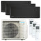 DAIKIN Multisplit Klimaanlage Set | Stylish C-Serie | schwarz | 3x 2,5 kW
