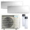 DAIKIN Multisplit Klimaanlage Emura 3 | mattweiß | 2,0 kW + 2,0 kW