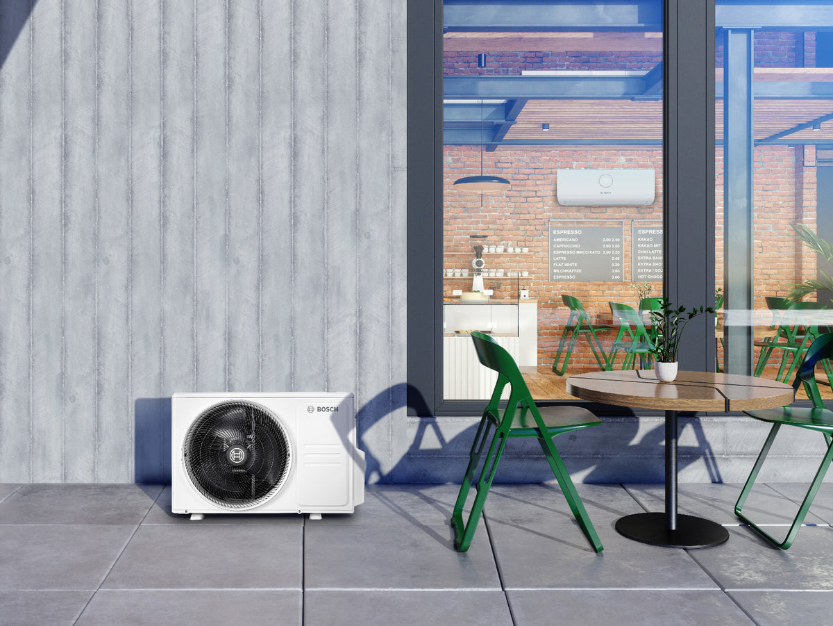 BOSCH Wandgeräte-Set Climate 5000 M | 2,0 kW + 2,0 kW | klimaworld.com