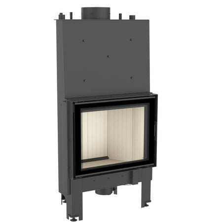 Wasserführender Kamineinsatz Kratki Nadia PW 10 mit Klapptür 12kW