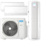 OLIMPIA SPLENDID Multisplit Klimaanlage | Nexya All-In-One | 2,6kW + 3,5kW |Warmwasser