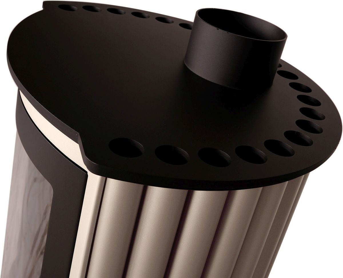 HS Flamingo Warmluftofen Masterfalmme Piccolo I creme | Klimaworld.com