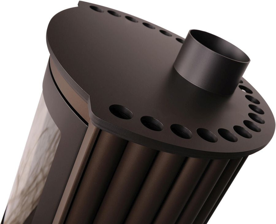 HS Flamingo Warmluftofen Masterfalmme Piccolo I braun | Klimaworld.com