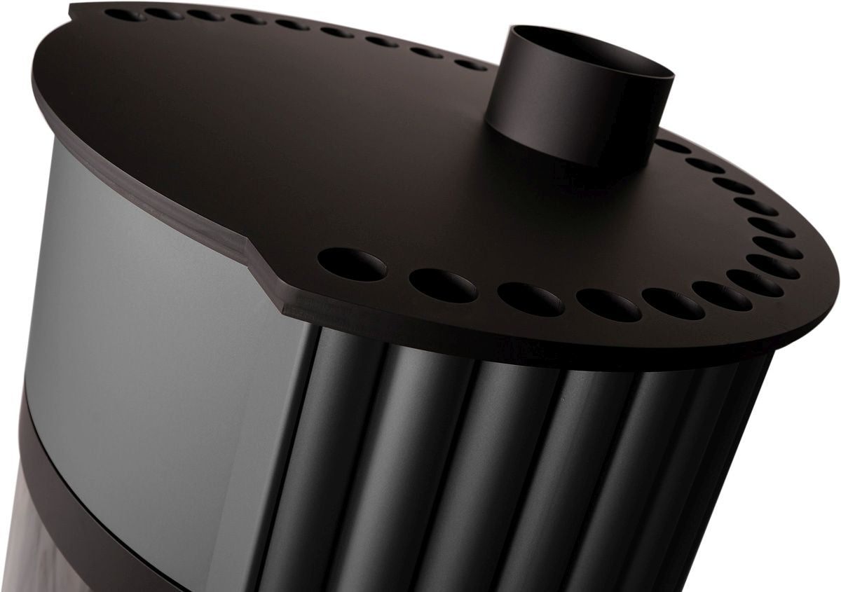 HS Flamingo Warmluftofen Masterflamme Grande II, grau | klimaworld.com