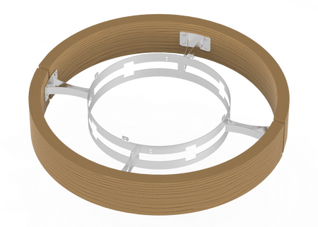 Sentiotec Ofenreling red cedar für den ARI3
