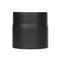 Jeremias Ofenrohr Längenelement 150mm+Kondensatring schwarz | Ø120mm